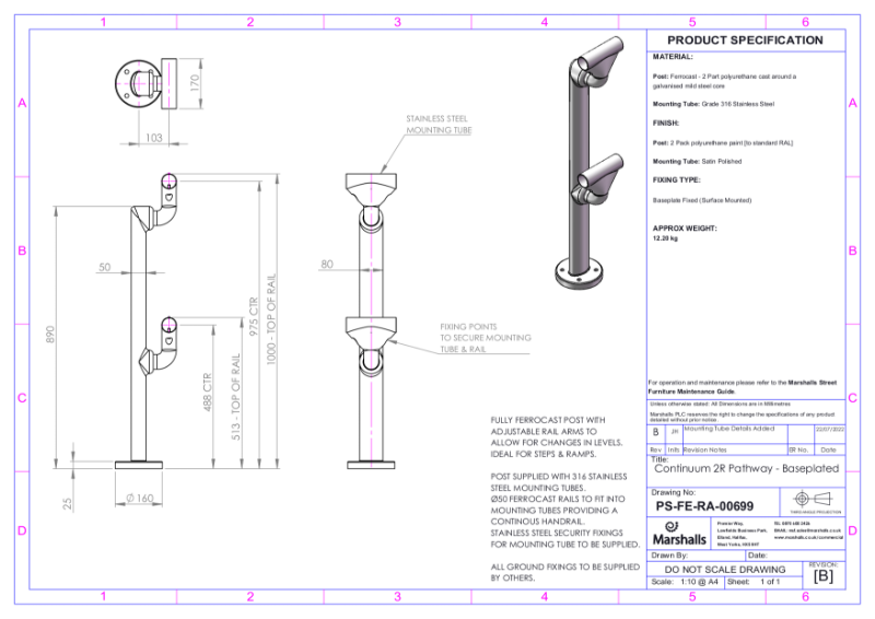 Continuum 2R Pathway - Baseplated