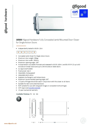 10508-Datasheet Iss07