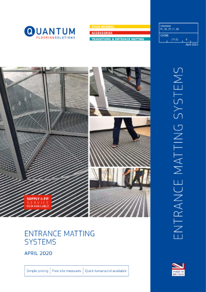 Entrance Matting Systems Specification Guide 2020