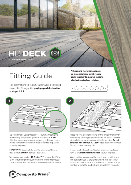 HD Deck Dual Installation Guide