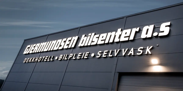 Fasadelogoer med LED – Norsk produksjon