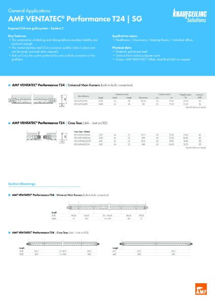 AMF VENTATEC® Performance T24- SG Butt Cut