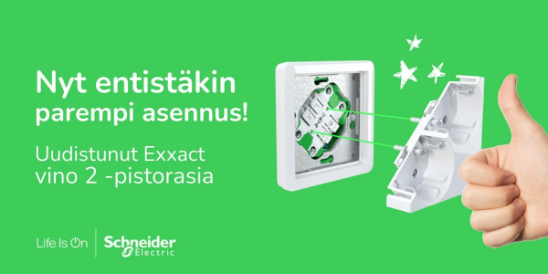 Exxact vino 2 -pistorasia uudistui