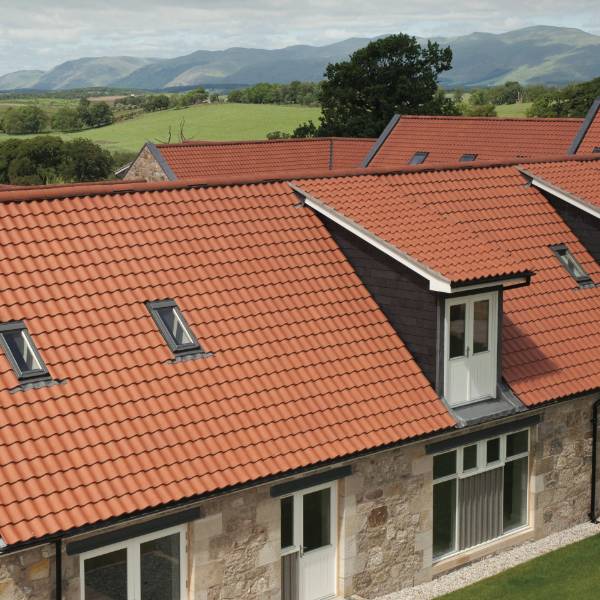 Neo Pantile Clay Roof Tile - Interlocking With Open Gauge Design ...