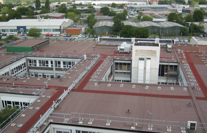 13,000m2 roof refurbishment for Wythenshawe Hospital in South Manchester