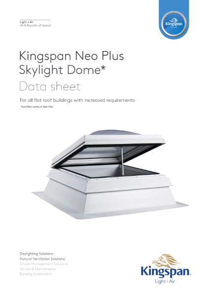 Neo Plus Skylight Dome Product Datasheet