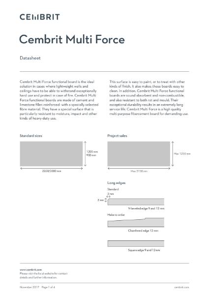 Cembrit Mutli Force (FR)