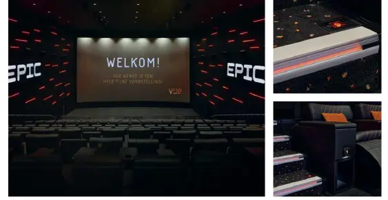 Case Study - Lighting - Vue Cinema, Amsterdam