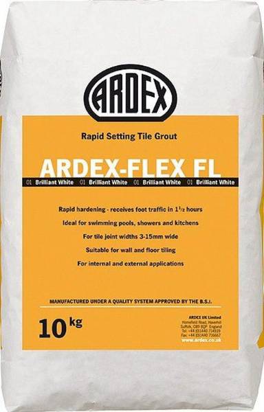 Ardex X5 Flexible Tile Mortar - Gray, 40 Lb Bag, For Large Format Tile & Stone