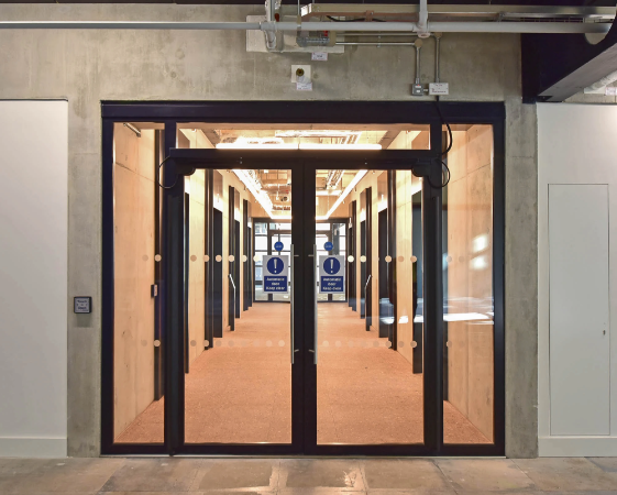 30/0 or 60/0 Non-rebated, Fire Resistant Double Glazed Door