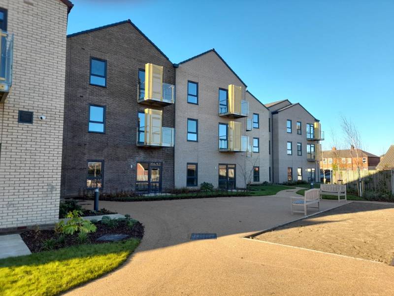 Profile 22's Optima specified in Extra Care housing