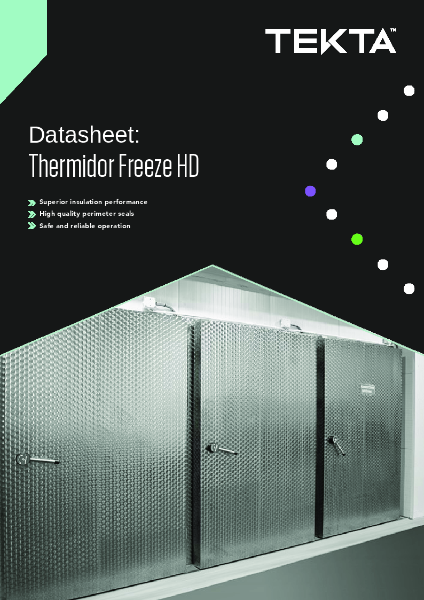 Datasheet - Thermidor Freeze Hinged