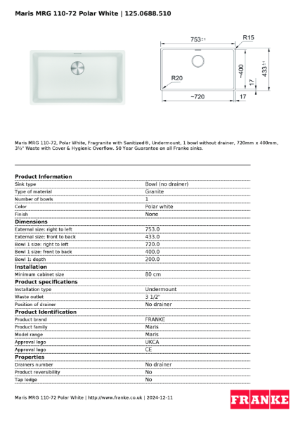 Product Sheet 125.0688.510