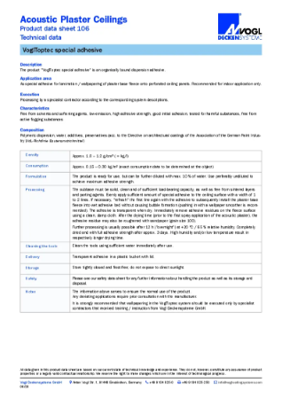 VoglToptec Special Adhesive