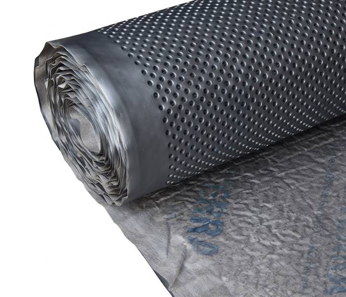 DELTA TERRAXX - External drainage protection membrane - High-Density Polyethylene Dimpled Sheet