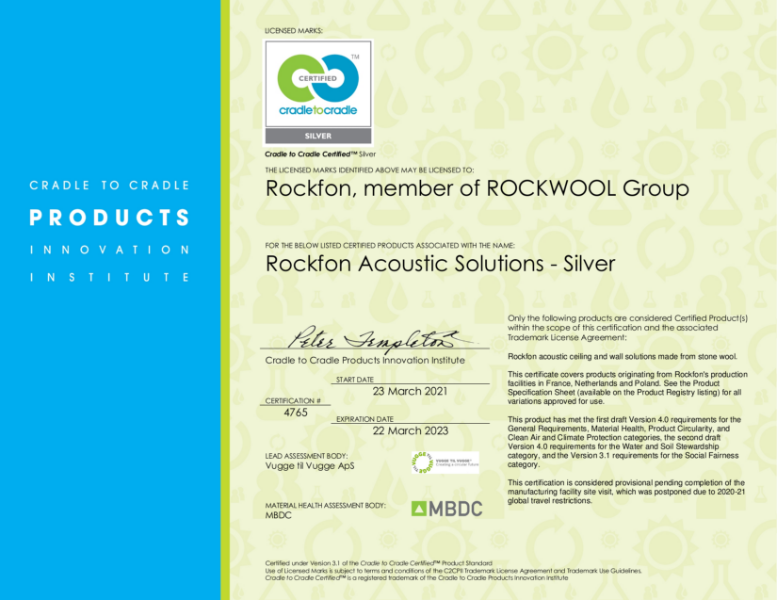 Cradle to Cradle Certified Product Standard - Silver