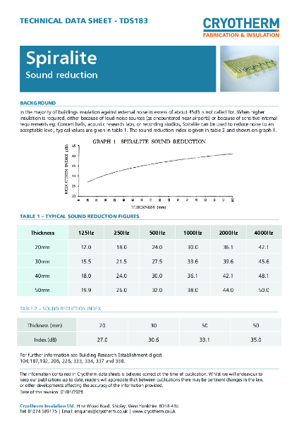 Cryotherm-Data-Sheet-16-Spiralite-TDS183