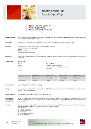 Baumit CrystalTop PDS