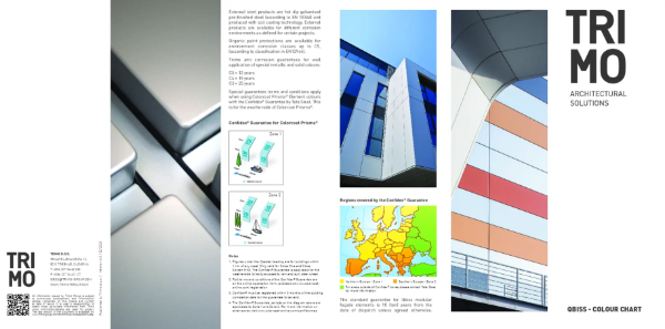 Trimo Qbiss Colour Chart