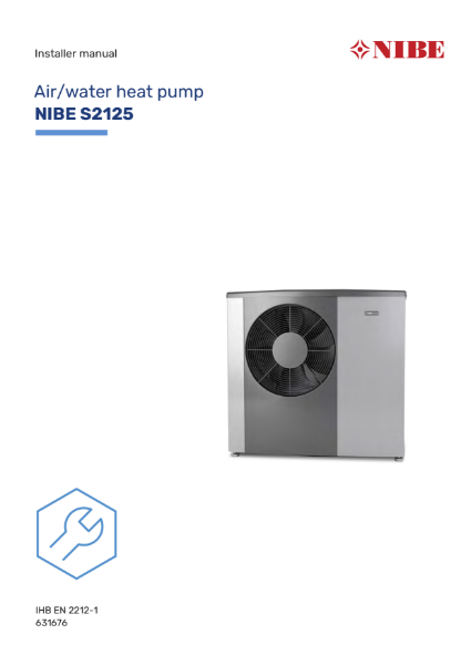 NIBE S2125 - Installer Handbook