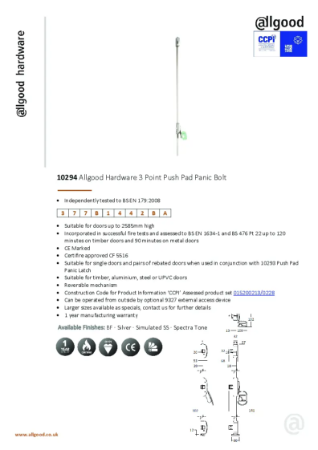 10294-Datasheet Iss07
