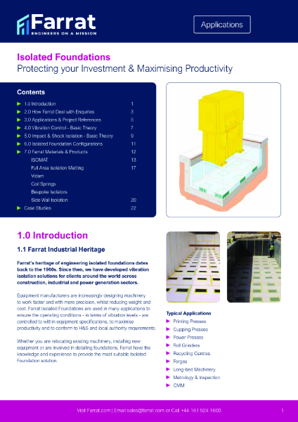 Isolated Foundations