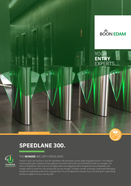 Speedlane 300 Winged Security Lane