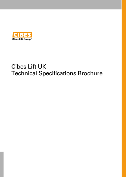 Cibes Lift UK Technical Brochure