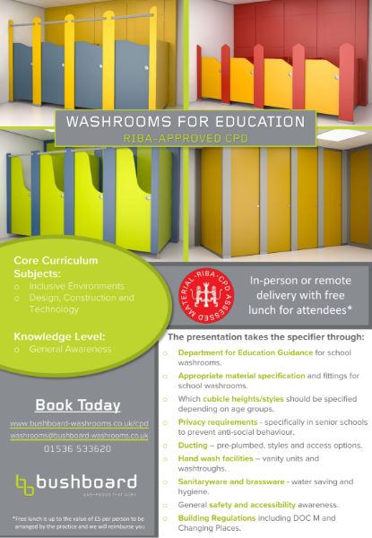 Washrooms for Education CPD Synopsis