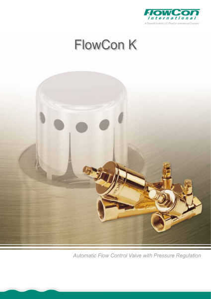 FlowCon K Dynamic Flow Control Valve