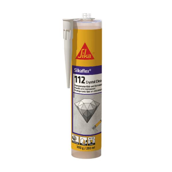Sikaflex®-112 Crystal Clear - Adhesive and sealant