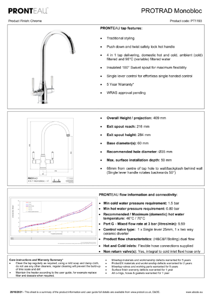 PRONTEAU™ ProTrad 4 IN 1 (Chrome) - Consumer Specification