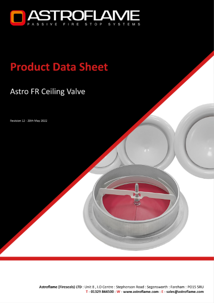 Astro FR Ceiling Valve (PDS)