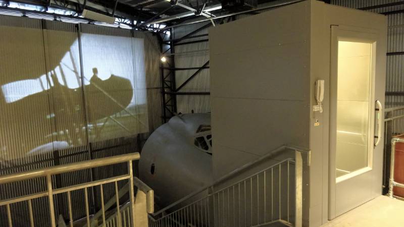 Viewing Platform at Brooklands Museum Accessible with Platform Lift