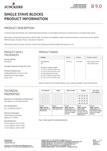 Single Steve Blocks laying instructions