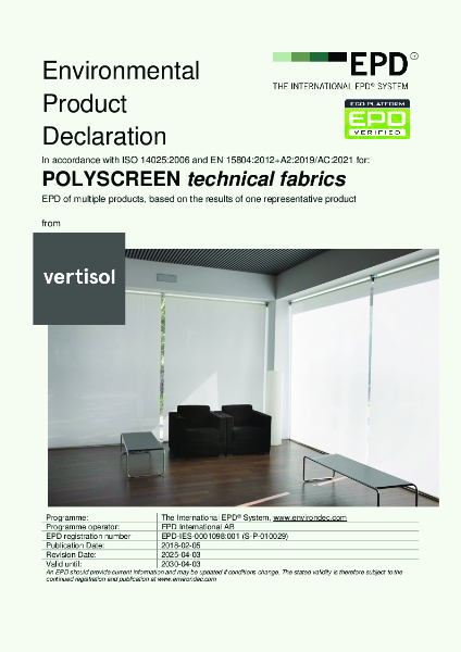 Polyscreen - EPD