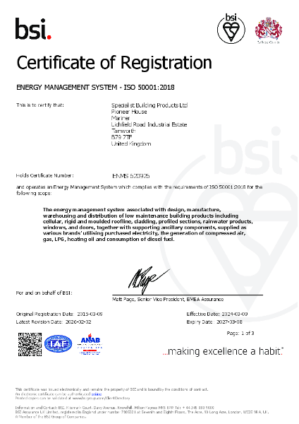 ISO 50001:2018 - Energy Management System