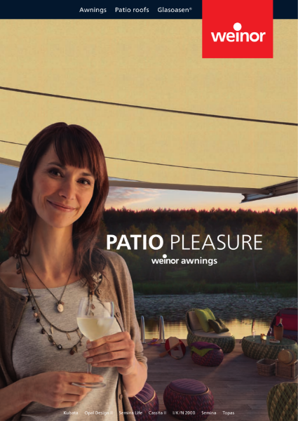 weinor Awnings Brochure