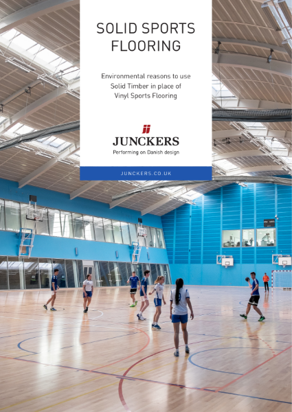 Junckers solid timber sports flooring vs. vinyl floors