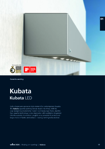 Weinor Kubata Brochure