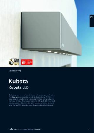Weinor Kubata Brochure