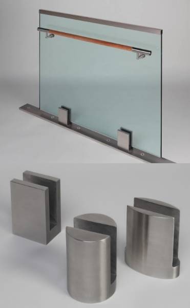 Optik POD™ Stainless Steel and Glass Railing System