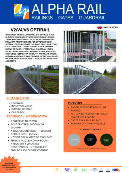 Optirail Data Sheet