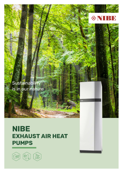 NIBE Exhaust Air Heat Pump Product Brochure