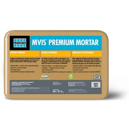 MVIS™ Premium Mortar Bed - Thick Bed Mortar and Wall Render 