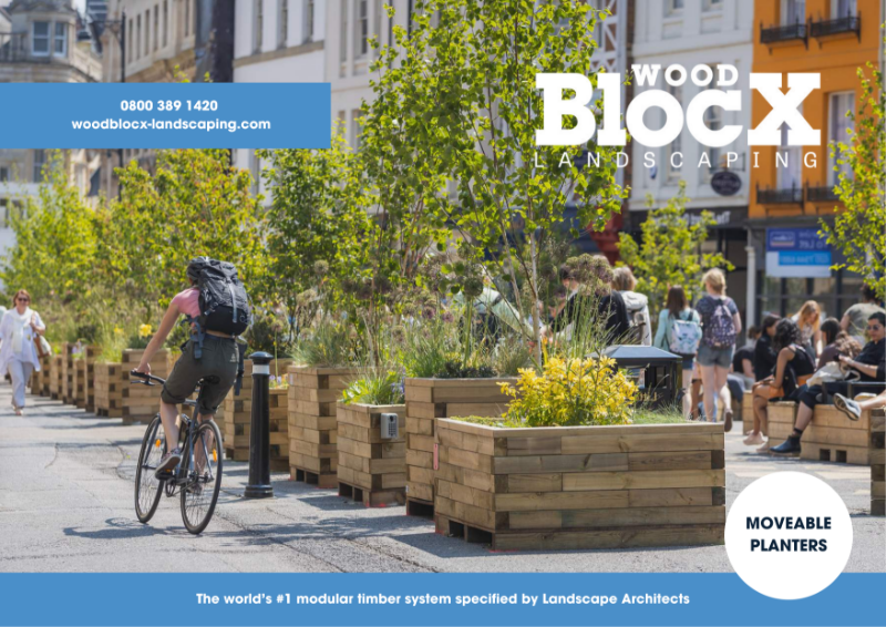 WoodBlocX Moveable Planter Brochure