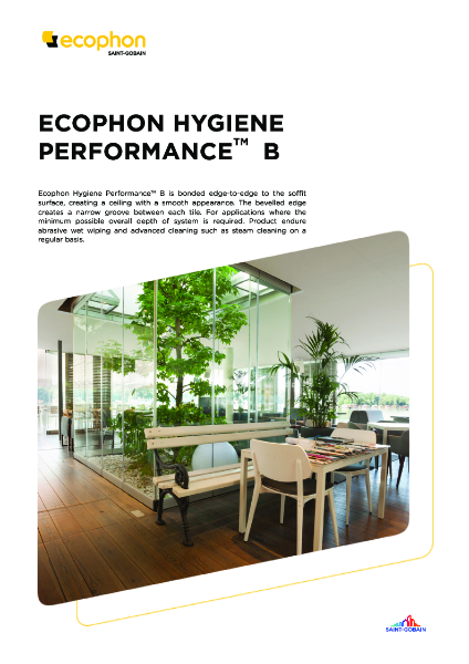 Ecophon Hygiene Performance Baffle