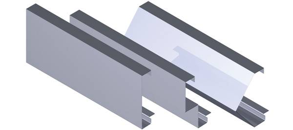 Extruded Sigma Aluminium Fascia Profile