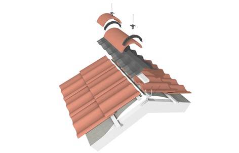Unit roofing fittings