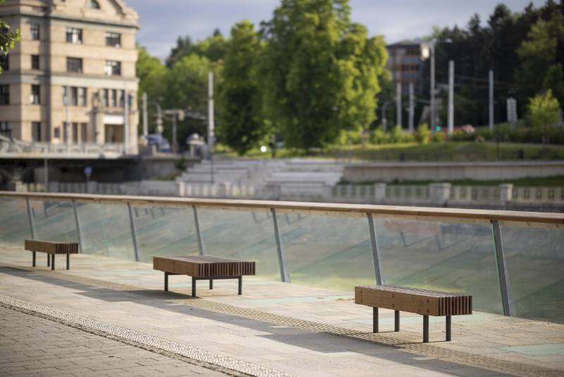 Woody, Woody Solar, Woody Scorpio Bench - Outdoor Benches/ Seating